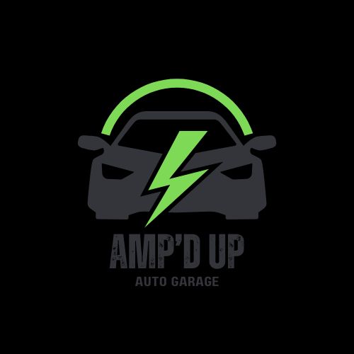 Amp'd Up Auto Garage for Fisker Ocean Logo